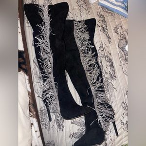 Cape Robin knee high heels